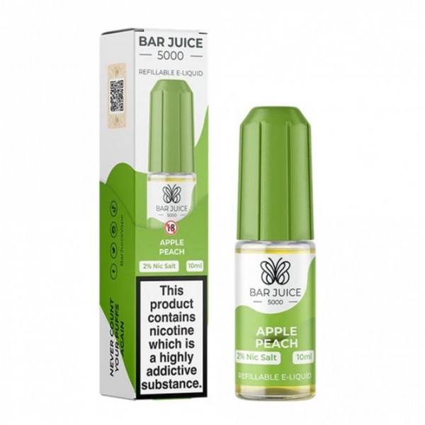 Apple Peach Nic Salt E Liquid (10ml)