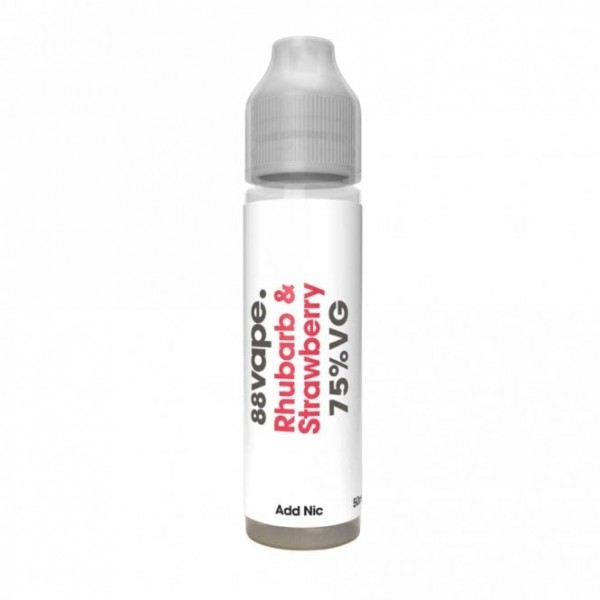 Rhubarb & Strawberry E Liquid - Add Nic Series (50ml Shortfill)
