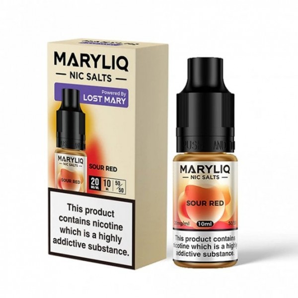 Sour Red E Liquid - Lost Mary Maryliq Series (10ml)