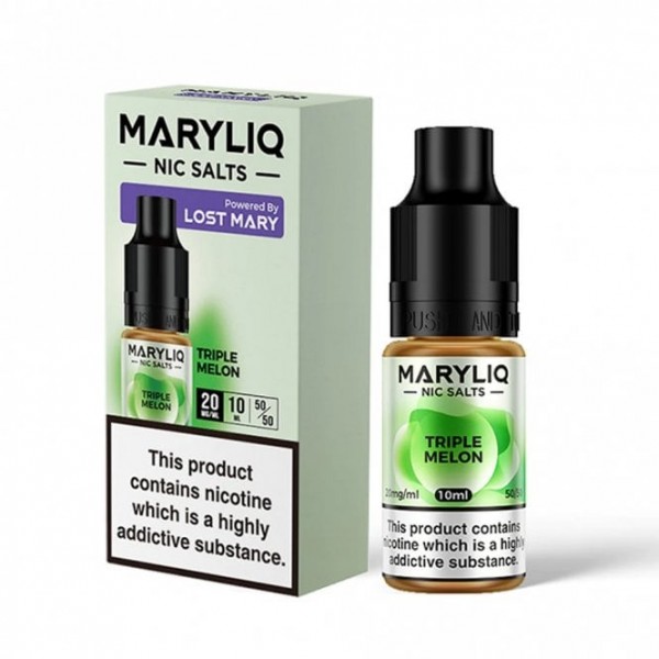 Triple Melon E Liquid - Lost Mary Maryliq Series (10ml)