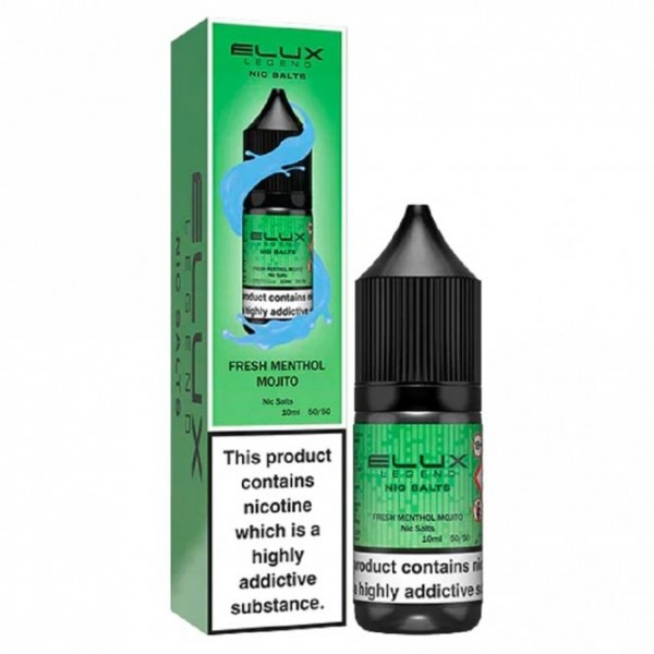 Fresh Menthol Mojito Nic Salt E Liquid - Legend Series (10ml)