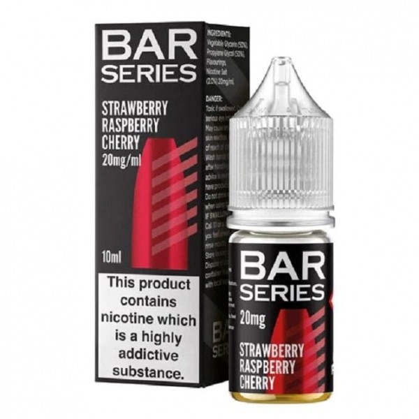 Strawberry Raspberry Cherry E Liquid - Bar Series (10ml)