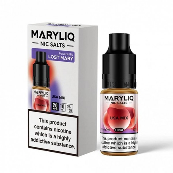 USA Mix E Liquid - Lost Mary Maryliq Series (10ml)