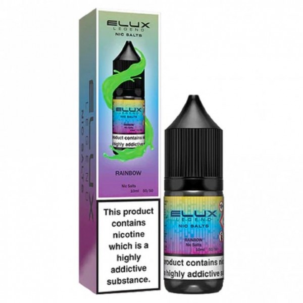 Rainbow Nic Salt E Liquid - Legend Series (10ml)