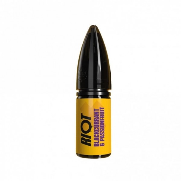 Blackcurrant & Passionfruit Nic Salt E Liquid - Riot X (10ml)