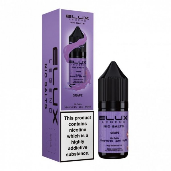 Grape Nic Salt E Liquid - Legend Series (10ml)