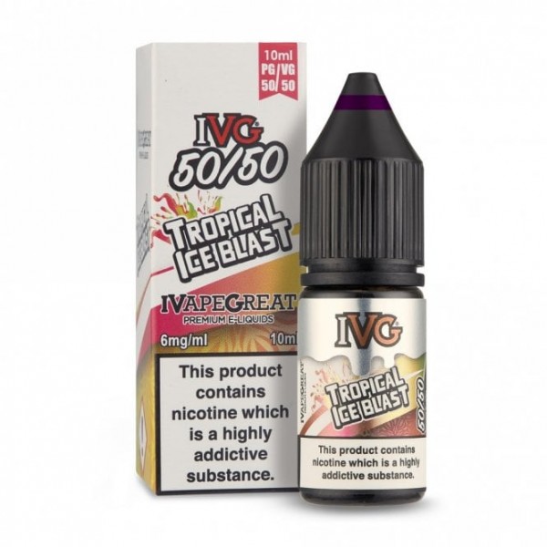 Tropical Ice Blast E Liquid - 50/50 Series (10ml)
