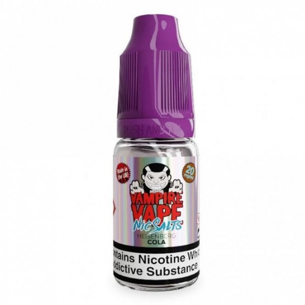 Heisenberg Cola Nic Salts E Liquid (10ml)