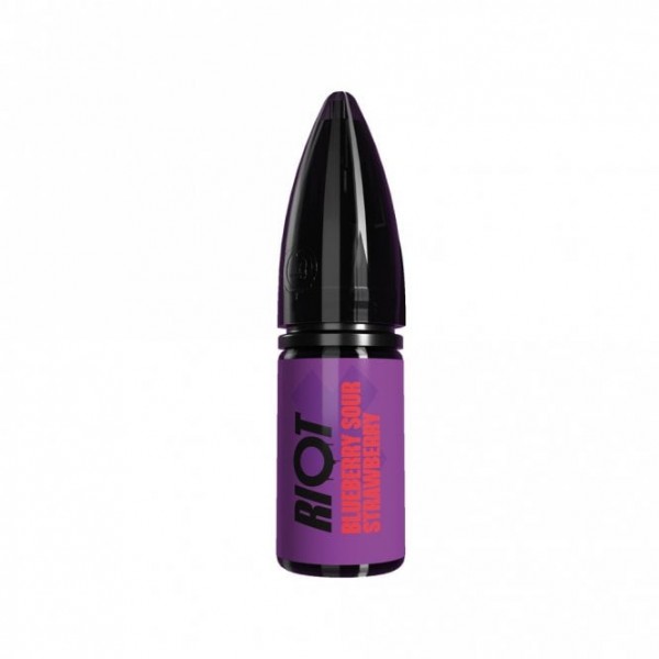 Blueberry Sour Strawberry Nic Salt E Liquid - Riot X (10ml)