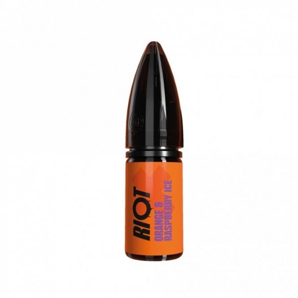 Orange & Raspberry Ice Nic Salt E Liquid - Riot X (10ml)
