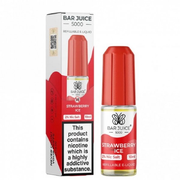 Strawberry Ice Nic Salt E Liquid (10ml)