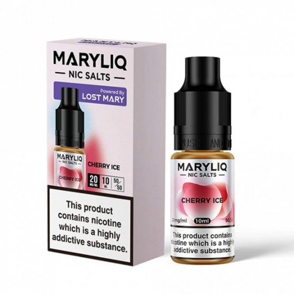Cherry Ice E Liquid - Lost Mary Maryliq Series (10ml)