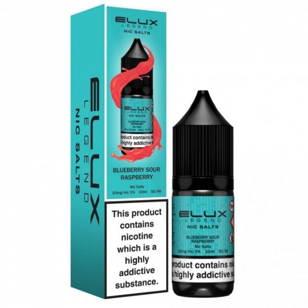 Blueberry Sour Raspberry Nic Salt E Liquid - Legend Series (10ml)