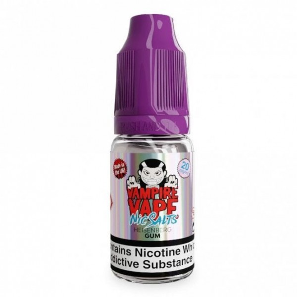 Heisenberg Gum Nic Salts E Liquid (10ml)