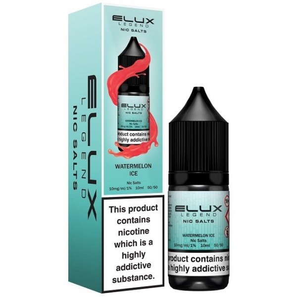 Watermelon Ice Nic Salt E Liquid - Legend Series (10ml)