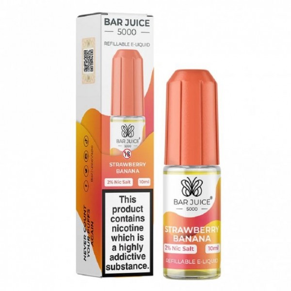 Strawberry Banana Nic Salt E Liquid (10ml)