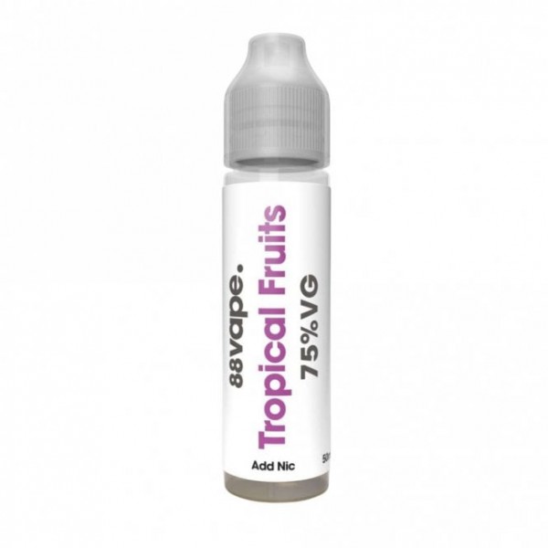 Tropical Fruits E Liquid - Add Nic Series (50ml Shortfill)