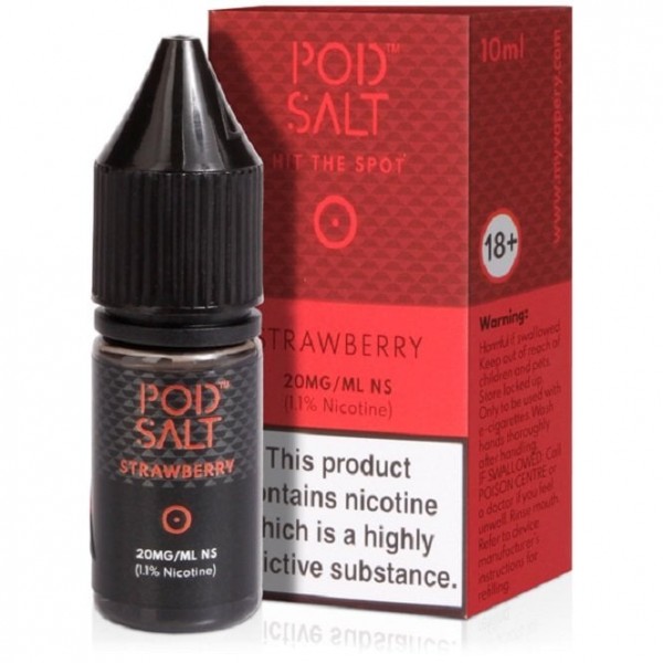 Strawberry Nicotine Salt E Liquid (10 ml)