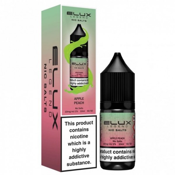 Apple Peach Nic Salt E Liquid - Legend Series (10ml)