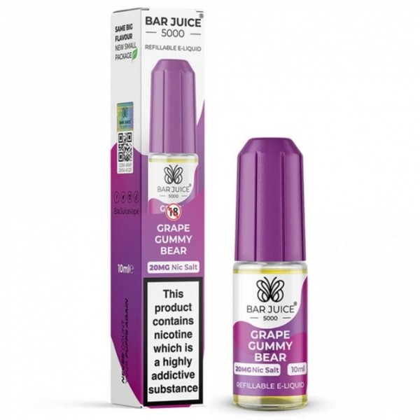 Grape Gummy Bear Nic Salt E Liquid (10ml)