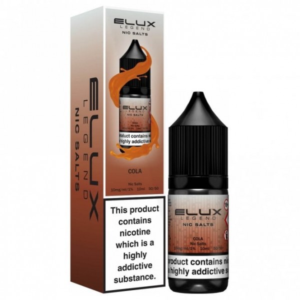 Cola Nic Salt E Liquid - Legend Series (10ml)