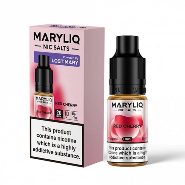 Red Cherry E Liquid - Lost Mary Maryliq Series (10ml)