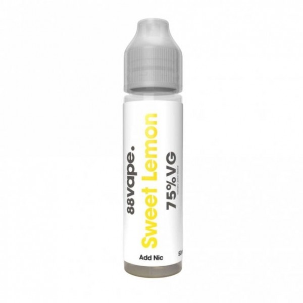 Sweet Lemon (Lemon Sherbet) E Liquid - Add Nic Series (50ml Shortfill)