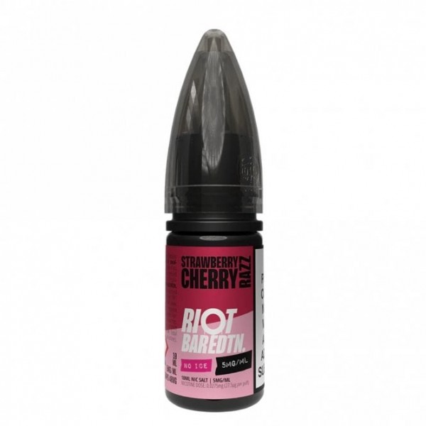 Strawberry Cherry Razz Nic Salt E Liquid - Bar Edition No Ice (10ml)