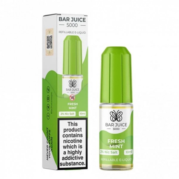 Fresh Mint Nic Salt E Liquid (10ml)