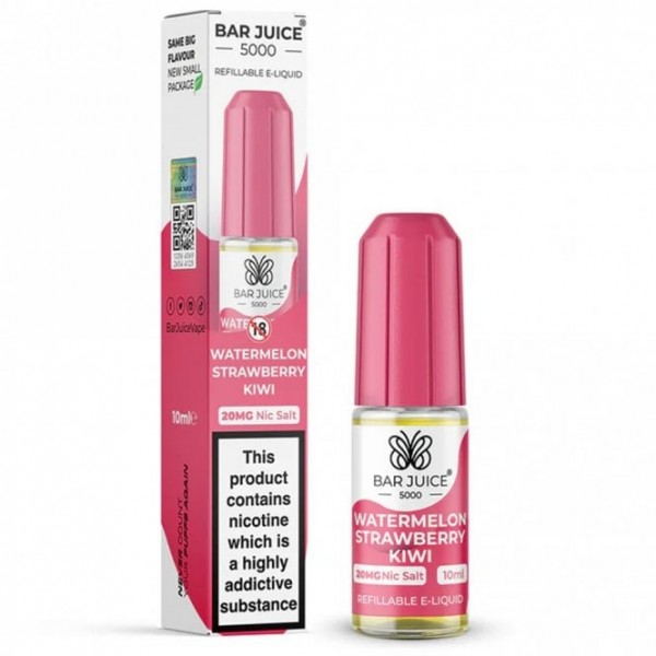 Watermelon Strawberry Kiwi Nic Salt E Liquid (10ml)