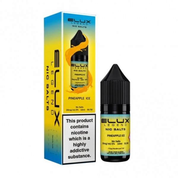 Pineapple Ice Nic Salt E Liquid - Legend Series (10ml)