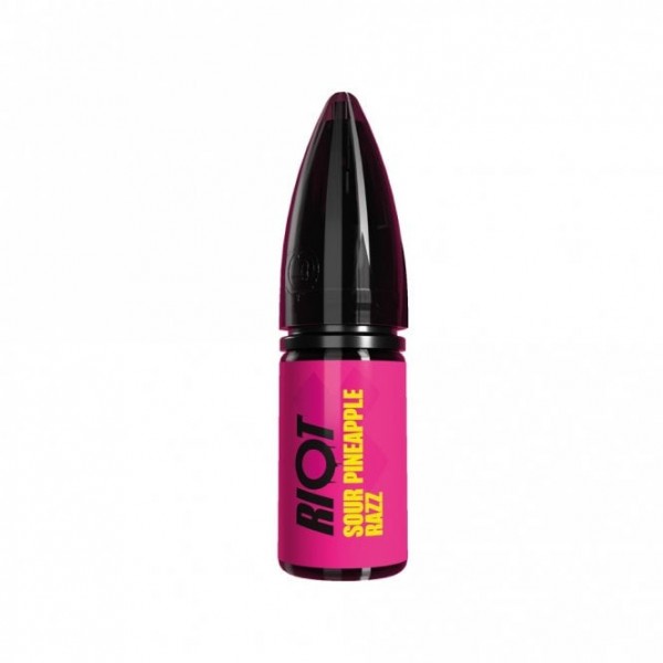 Sour Pineapple Razz Nic Salt E Liquid - Riot X (10ml)