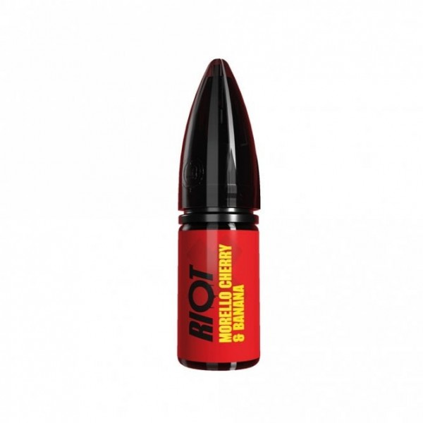 Morello Cherry & Banana Nic Salt E Liquid - Riot X (10ml)