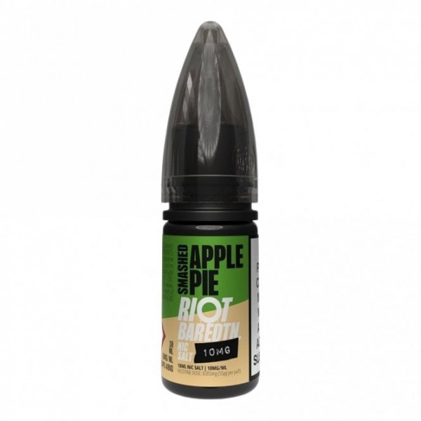 Smashed Apple Pie Nic Salt E Liquid - Bar Edition (10ml)