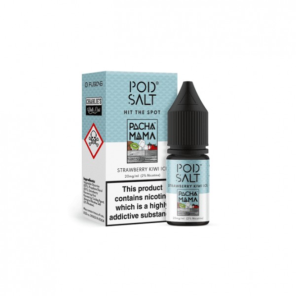 Strawberry Kiwi Ice Nic Salt E Liquid - Fusion Series (10ml)