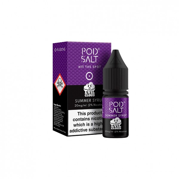 Summer Syrup Nic Salt E Liquid - Fusion Series (10ml)
