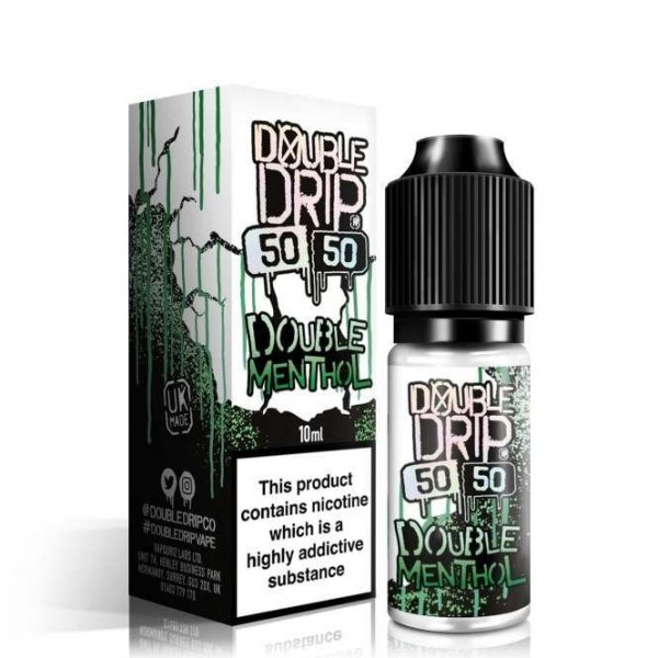 Double Menthol E Liquid - 50/50 Series (10ml)
