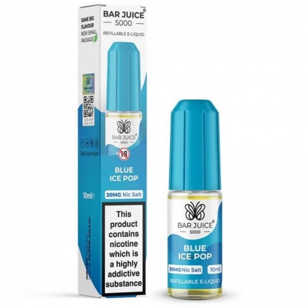 Blue Ice Pop Nic Salt E Liquid (10ml)
