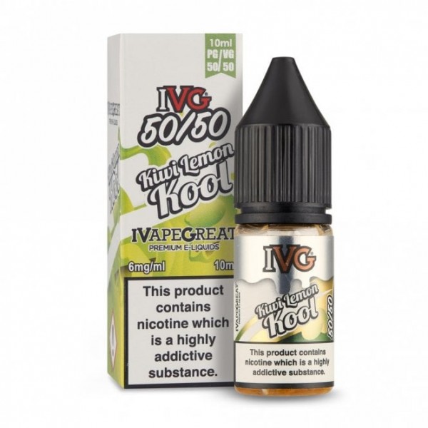 Kiwi Lemon Kool E Liquid - 50/50 Series (10ml)
