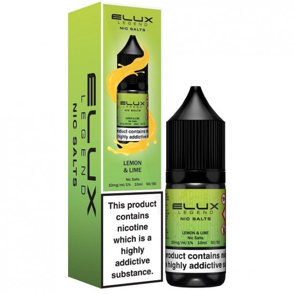 Lemon & Lime Nic Salt E Liquid - Legend Series (10ml)