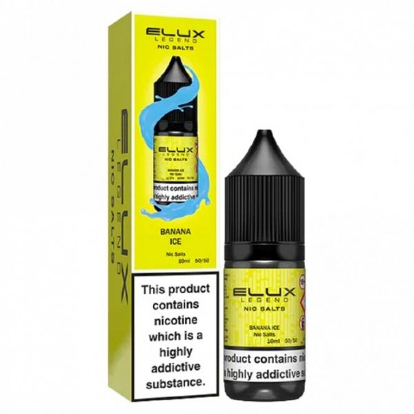 Banana Ice Nic Salt E Liquid - Legend Series (10ml)