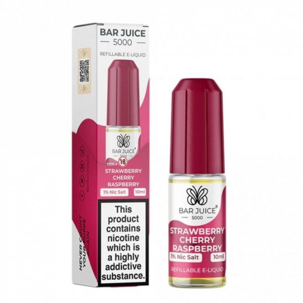 Strawberry Cherry Raspberry Nic Salt E Liquid (10ml)