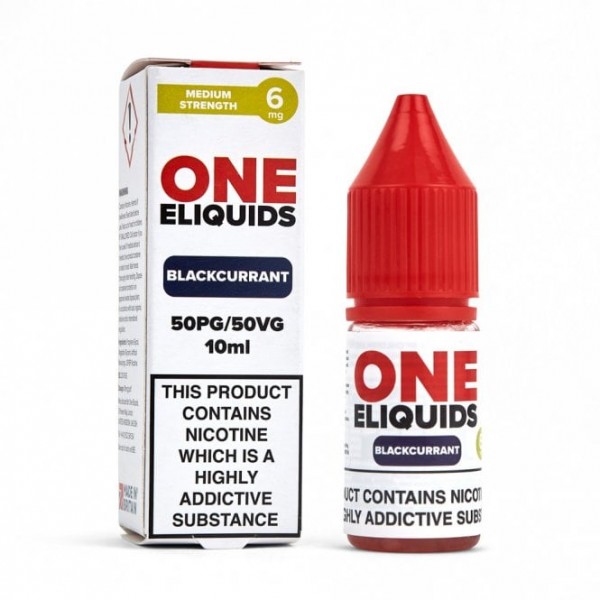 Blackcurrant E Liquid - 50/50 Series (10ml)