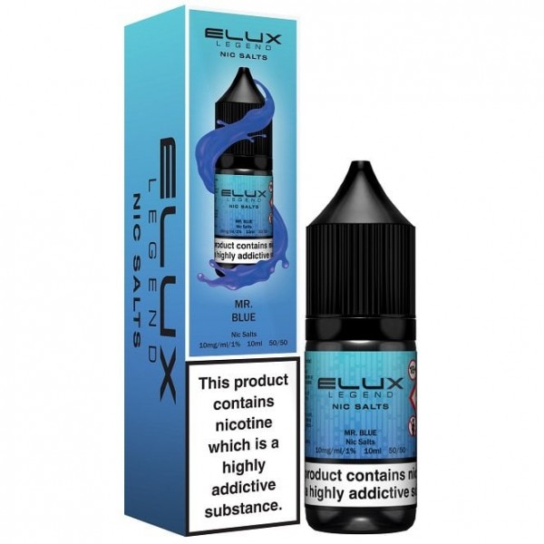 Mr. Blue Nic Salt E Liquid - Legend Series (10ml)