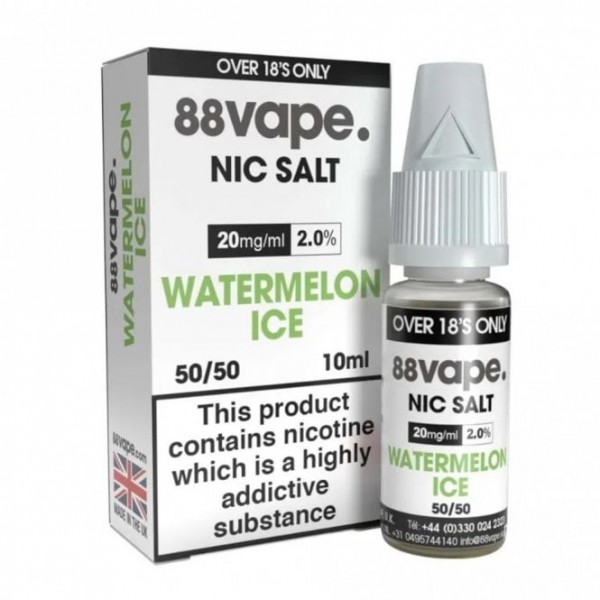 Watermelon Ice Nic Salt E Liquid - Nic Hit Series (10ml)