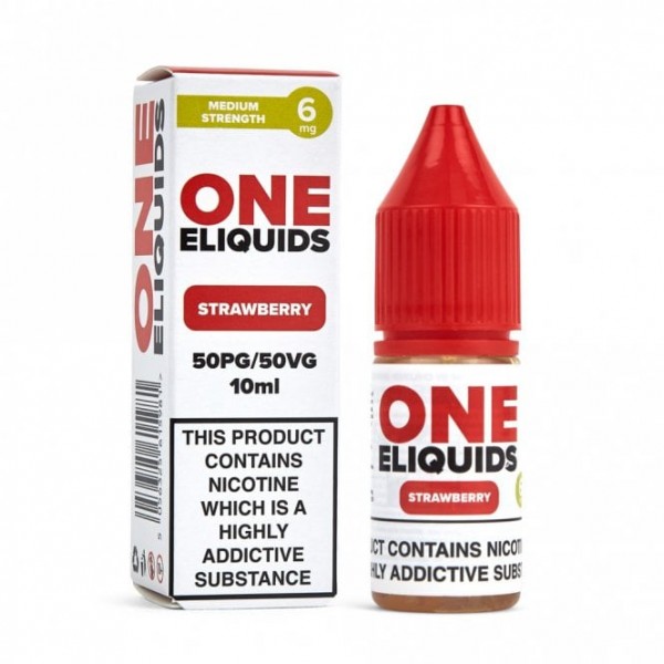 Strawberry E Liquid - 50/50 Series (10ml)