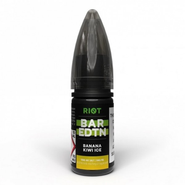 Banana Kiwi Ice Nic Salt E Liquid - Bar Edition (10ml)