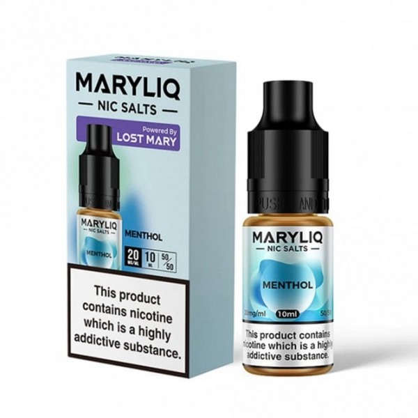 Menthol E Liquid - Lost Mary Maryliq Series (10ml)