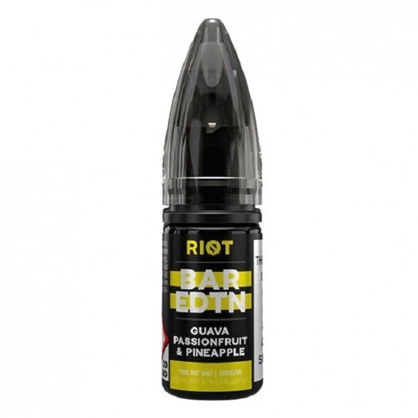 Guava, Passionfruit & Pineapple Nic Salt E Liquid - Bar Edition (10ml)