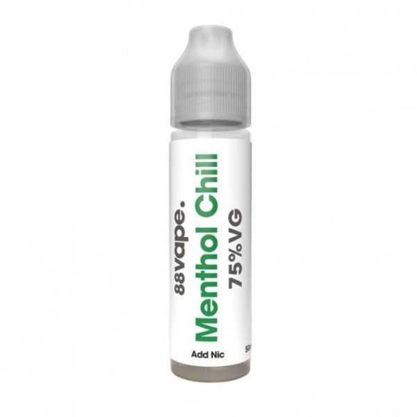 Menthol Chill E Liquid - Add Nic Series (50ml Shortfill)